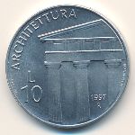 San Marino, 10 lire, 1997