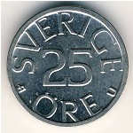 Швеция, 25 эре (1976–1984 г.)