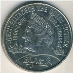 Great Britain, 5 pounds, 2000