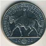 Great Britain, 5 pounds, 2002