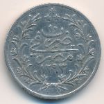 Egypt, 5 qirsh, 1884–1907