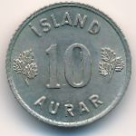 Исландия, 10 эйре (1966 г.)