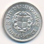 Великобритания, 3 пенса (1940 г.)