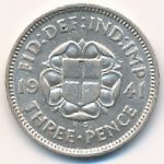 Великобритания, 3 пенса (1941 г.)
