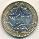 Италия, 1000 лир (1997 г.)