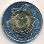 Canada, 2 dollars, 1999