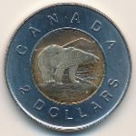 Canada, 2 dollars, 2003–2006