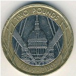 Great Britain, 2 pounds, 2005