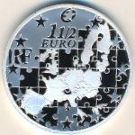 Франция, 1 1/2 евро (2004 г.)