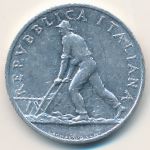 Italy, 2 lire, 1946–1950