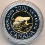 Canada, 2 dollars, 2000