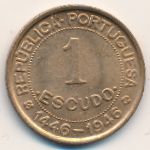 Гвинея-Бисау, 1 эскудо (1946 г.)