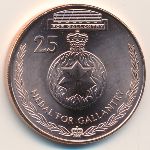 Австралия, 25 центов (2017 г.)