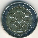 Belgium, 2 euro, 2006