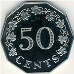 Мальта, 50 центов (1972–1981 г.)