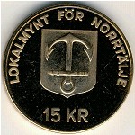 Швеция., 15 крон (1982 г.)