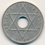 Британская Западная Африка, 1/2 пенни (1949–1951 г.)