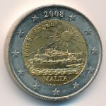 Мальта., 2 евро (2008 г.)
