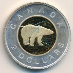Canada, 2 dollars, 2002