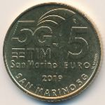 San Marino, 5 евро (2019 г.)