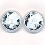 Камерун, Набор монет (2017 г.)