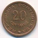 Сан-Томе и Принсипи, 20 сентаво (1971 г.)