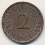Маврикий, 2 цента (1949–1952 г.)