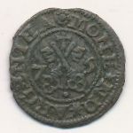 Рига, 1 шиллинг (1575–1579 г.)