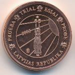 Латвия, 1 евроцент (2003 г.)