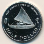Микронезия., 1/2 доллара (2012 г.)