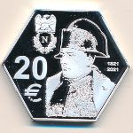 Остров Святой Елены (французские территории), 20 евро (2019 г.)