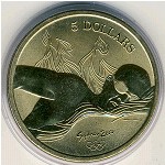 Australia, 5 dollars, 2000