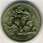 Australia, 5 dollars, 2000