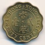 Hong Kong, 20 cents, 1975–1983
