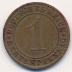 Веймарская республика, 1 рентенпфенниг (1923–1929 г.)