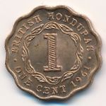 Британский Гондурас, 1 цент (1956–1973 г.)