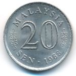Малайзия, 20 сен (1967–1988 г.)