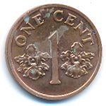 Сингапур, 1 цент (1991 г.)