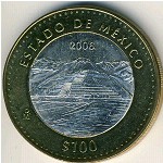 Mexico, 100 pesos, 2006