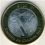 Mexico, 100 pesos, 2007