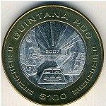 Mexico, 100 pesos, 2007