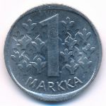 Finland, 1 markka, 1969–1993