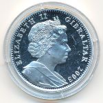 Gibraltar, 1 crown, 2003