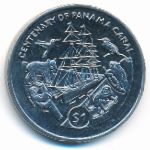 Virgin Islands, 1 dollar, 2014