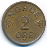 Норвегия, 2 эре (1952–1957 г.)
