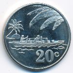 Токелау, 20 центов (2012 г.)