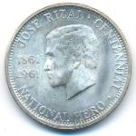 Philippines, 1/2 peso, 1961