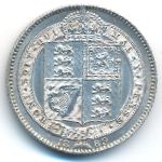 Great Britain, 1 shilling, 1889–1892