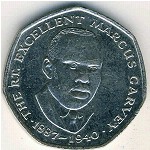 Ямайка, 25 центов (1991–1994 г.)