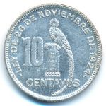 Guatemala, 10 centavos, 1928–1943